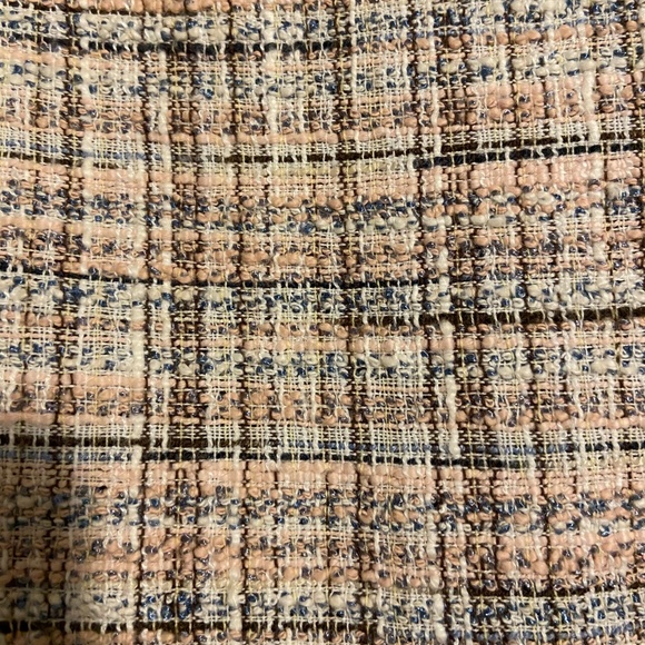 Banana Republic Tweed Sheath Dress | Blue & Pink | 00P - Picture 3 of 6